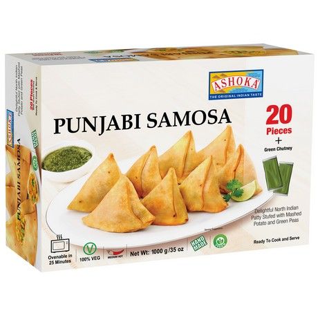 ASHOKA Samosa Punjabi Grünes Chutney 1kg