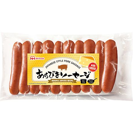 NH FOODS Cheese Sausage (Schweinewürstchen mit Käse nach jap. Art) 185g