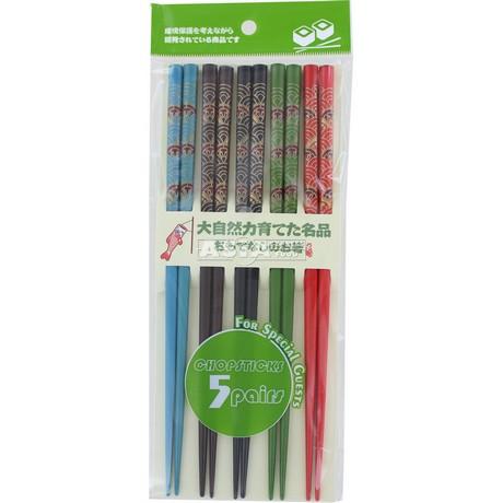 - Essstäbchen Japanisch 5 Farben