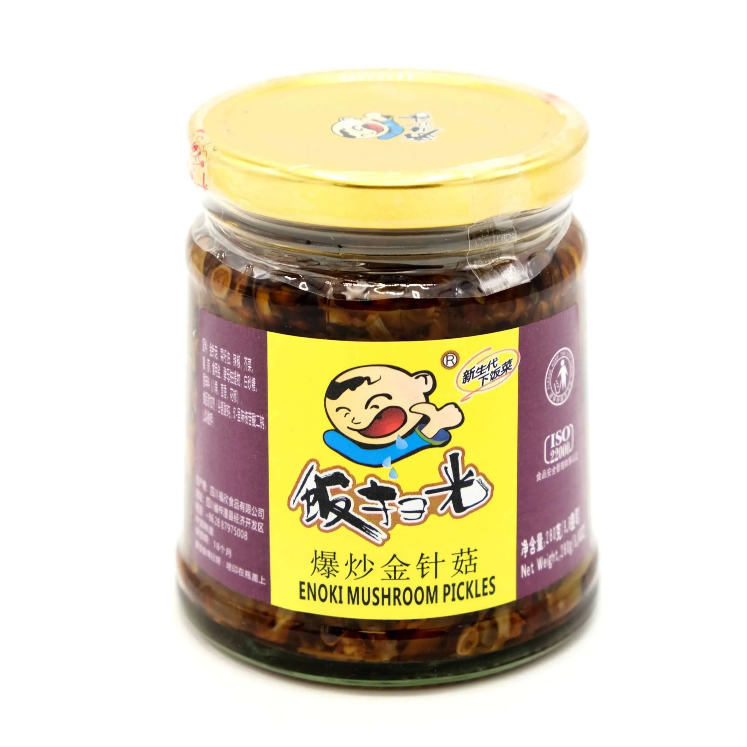 Fan Sao Guang Winterpilz Enoki, eingelegt 280g