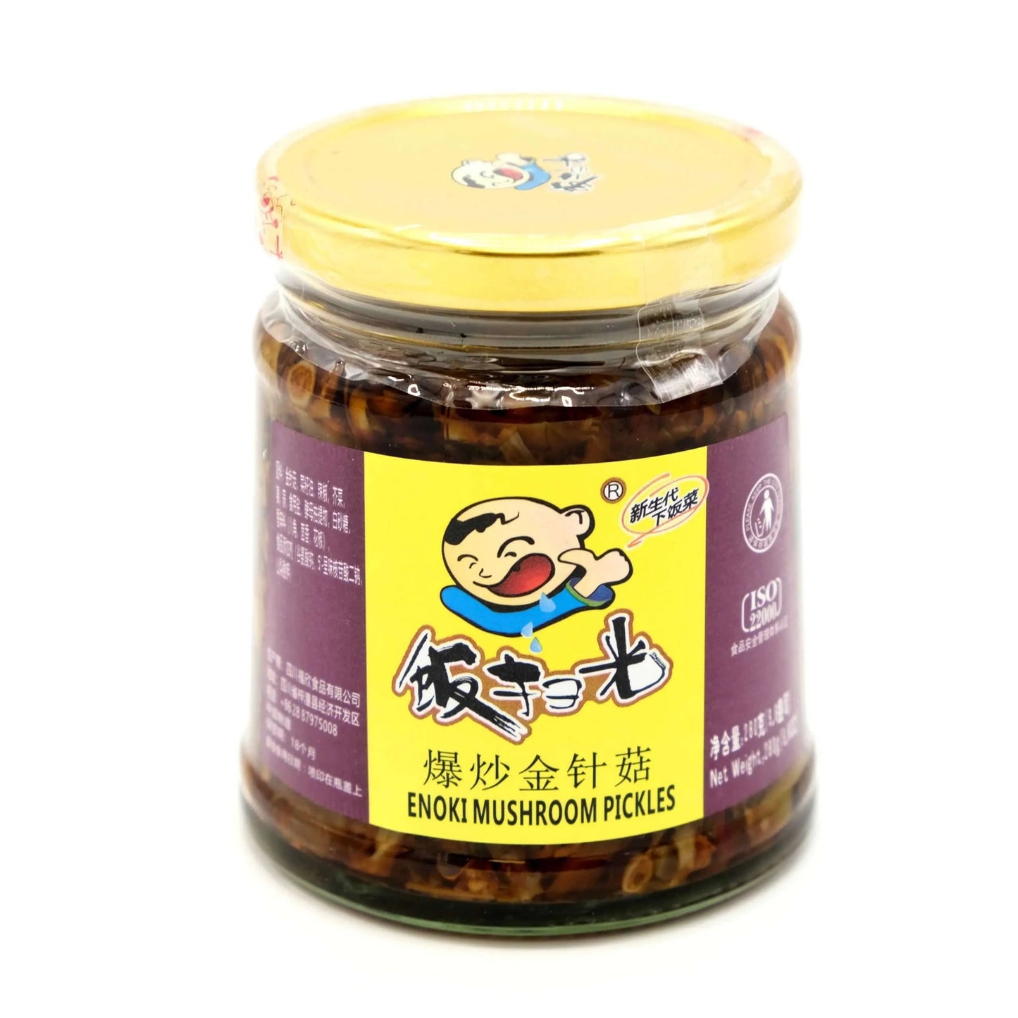 Fan Sao Guang Winterpilz Enoki, eingelegt 280g