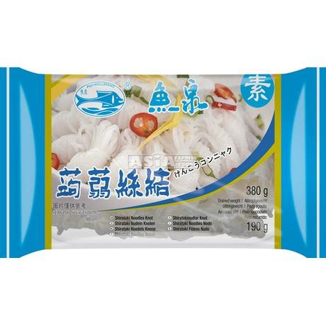 FISH WELL Nudelknoten Shirataki 380g