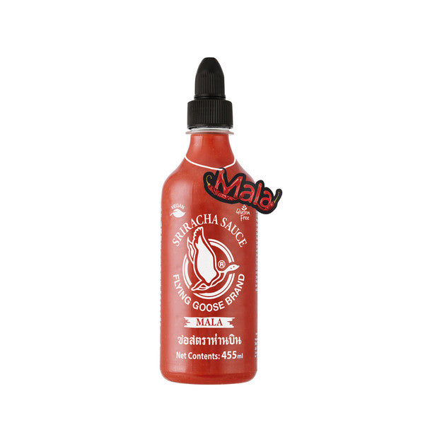 Flying Goose Chilisauce Sriracha Mala 455ml