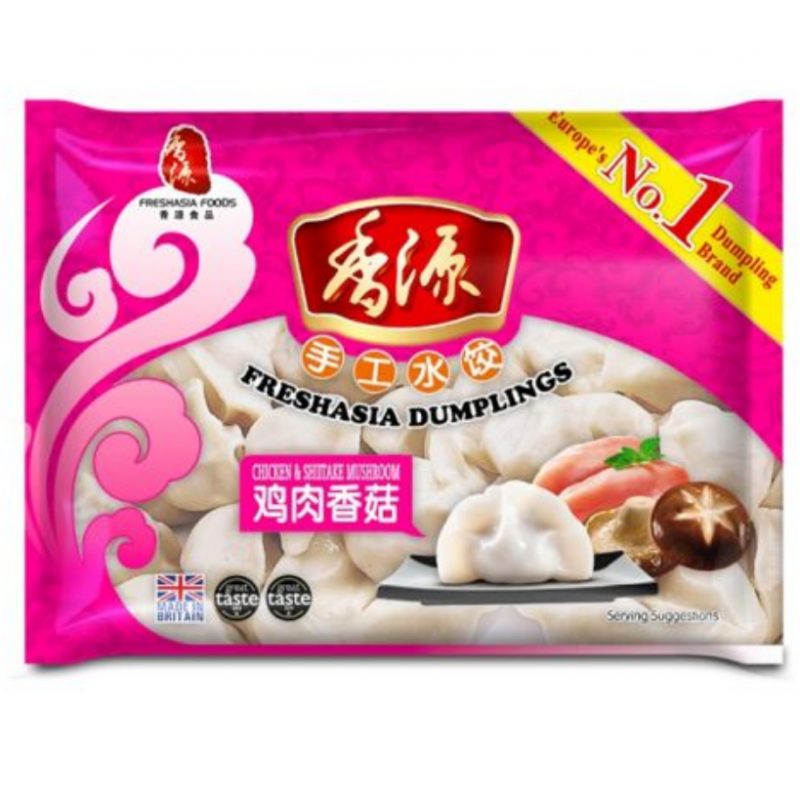 FRESH ASIA Dumplings Huhn & Pilzen 400g