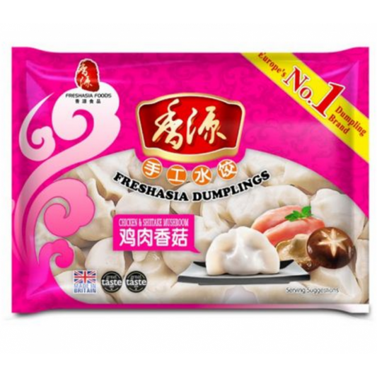 FRESH ASIA Dumplings Huhn & Pilzen 400g