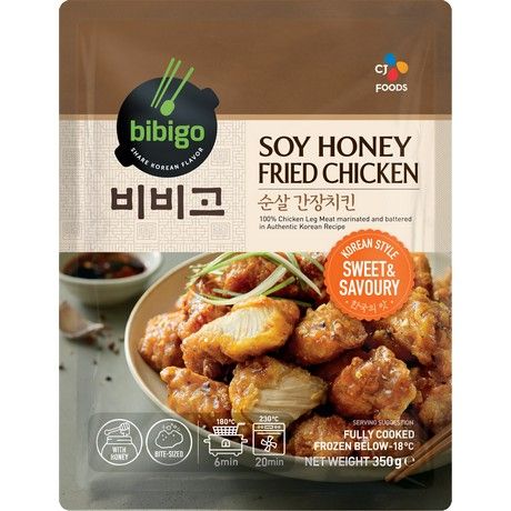 BIBIGO Frittiertes Hähnchen Soja & Honig 350g