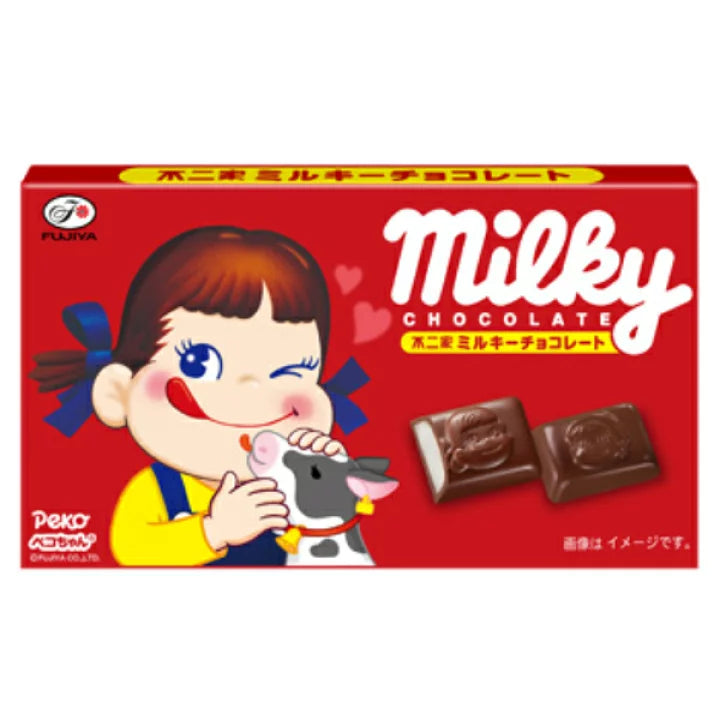 FUJIYA Peco-chan Milchschokolade 41g