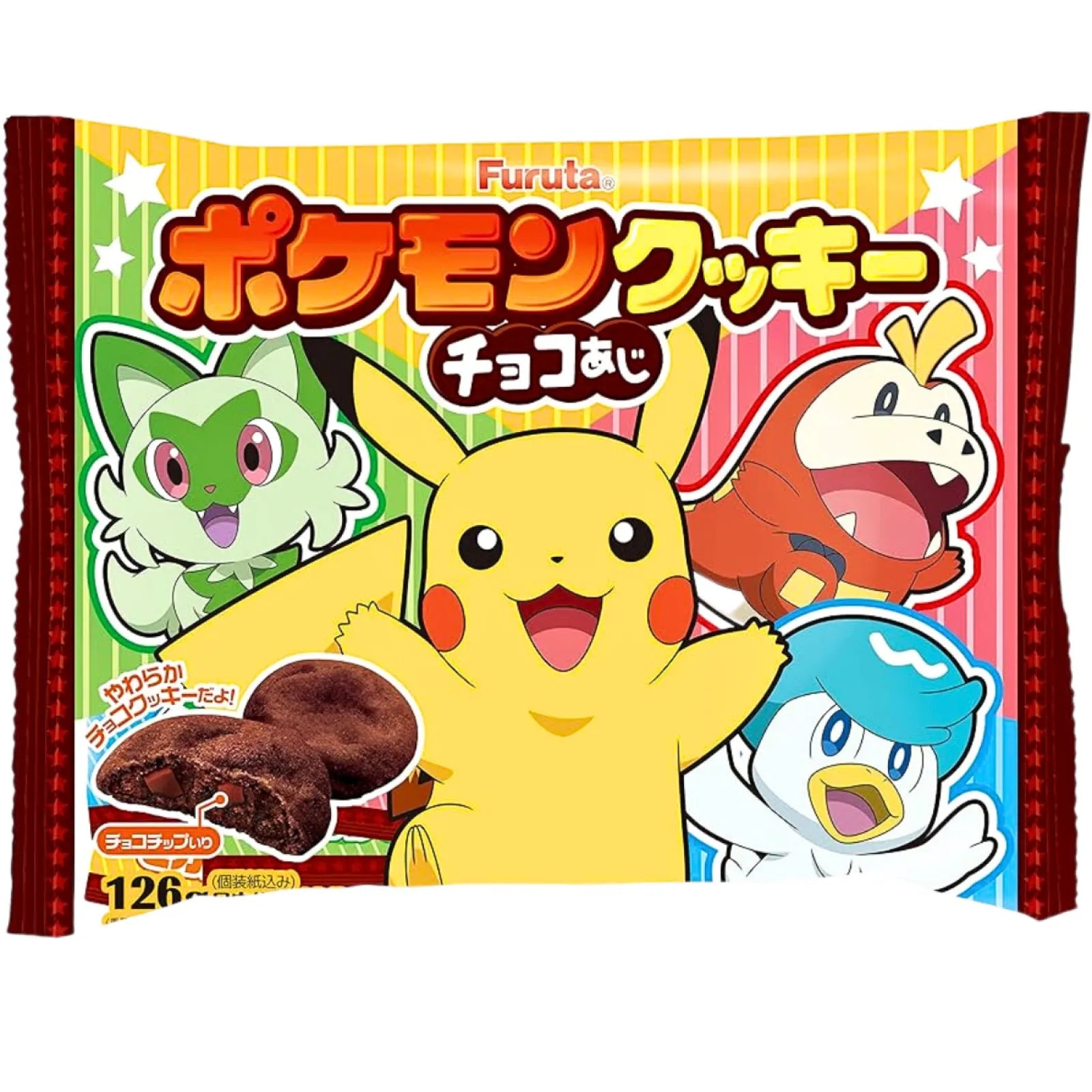 FURUTA Pokemon Schokoladen Keks 126g