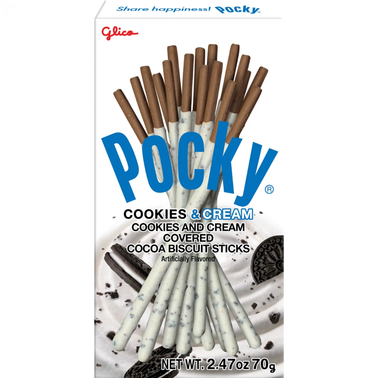 GLICO Pocky Kecks & Creme Geschmack 45g