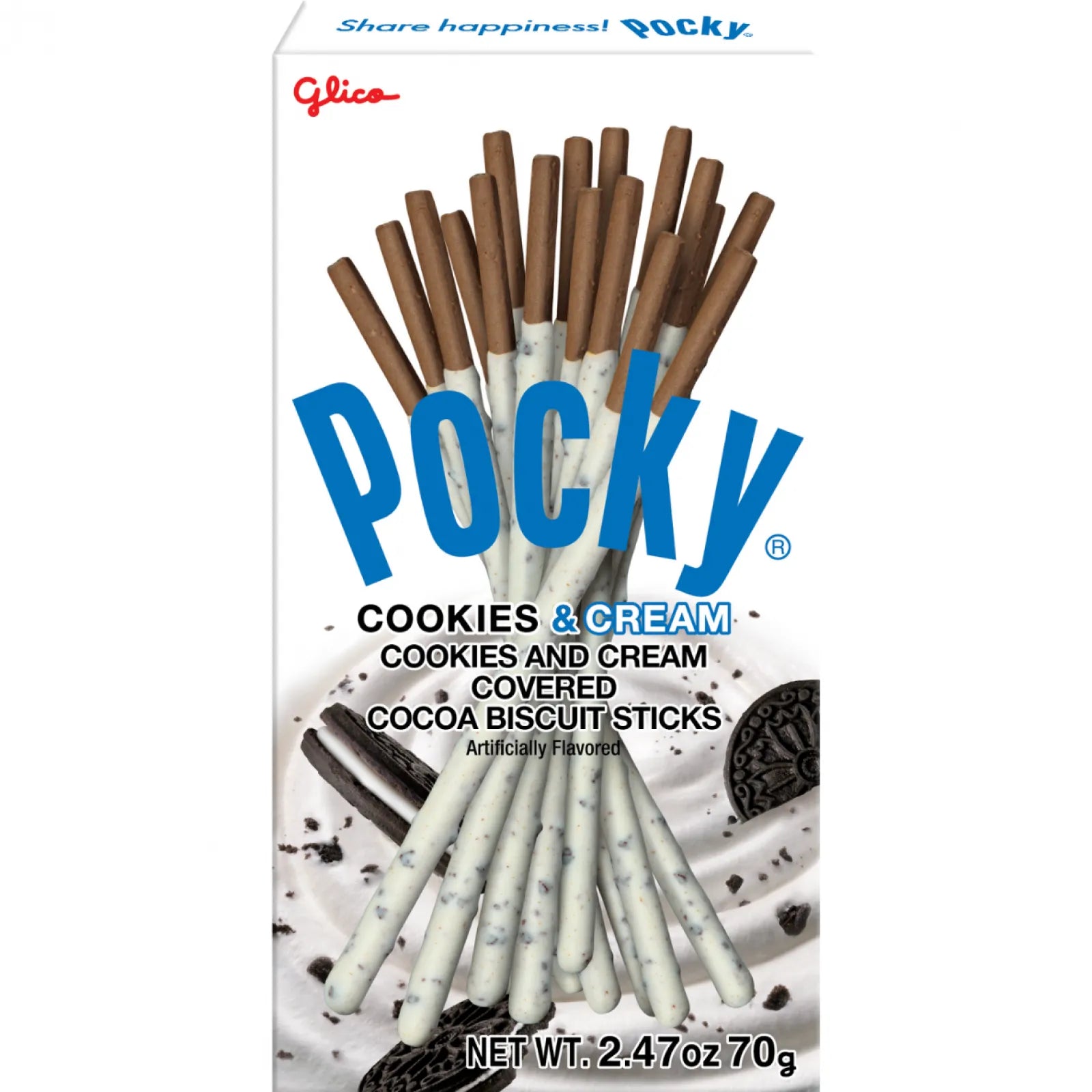 GLICO Pocky Kecks & Creme Geschmack 45g