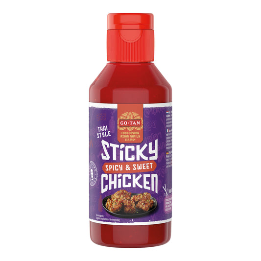 Go-tan Klebriges Hähnchen süß & scharf 220ml