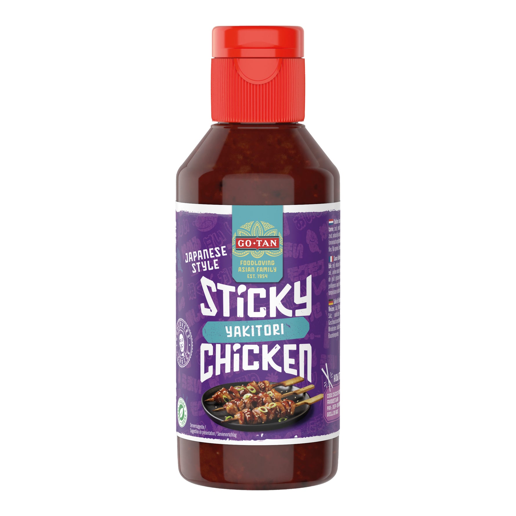 Go-tan Klebriges Hähnchen Yakitori 220ml