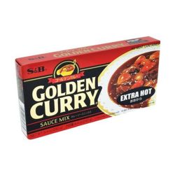 S&B Golden Curry extra scharf 220g