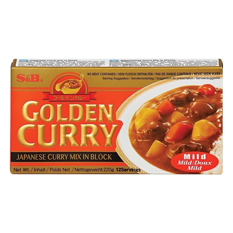 S&B Golden Curry mild 220g