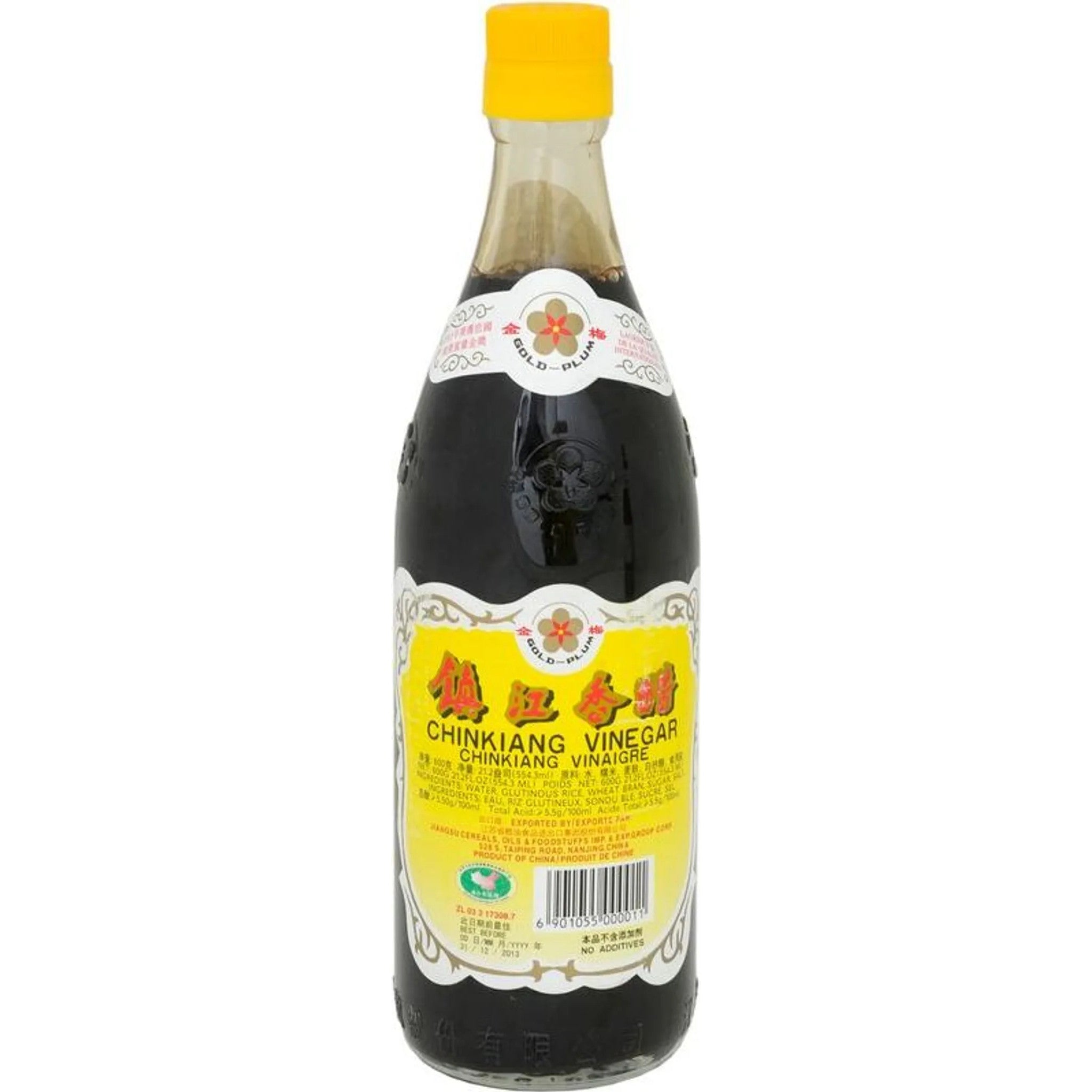 Golden Plum Chinkiang schwarzer Essig 550ml