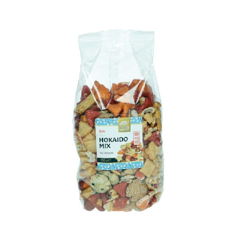 Golden Turtle Hokaido Reiscrackermix 350g