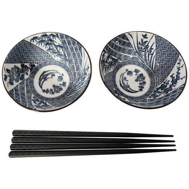Golden Turtle Japanische Ramen-Schale Geschenkbox