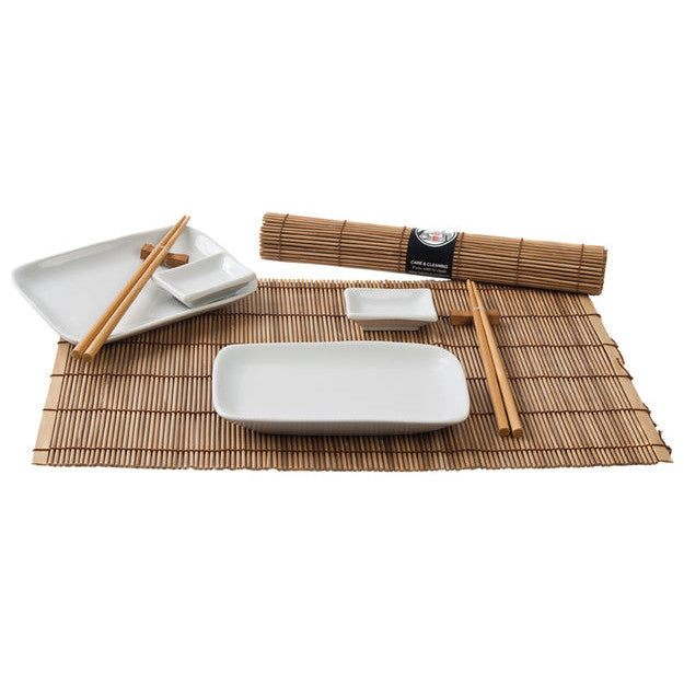H&S Sushi Tischgeschirrset (Braun)
