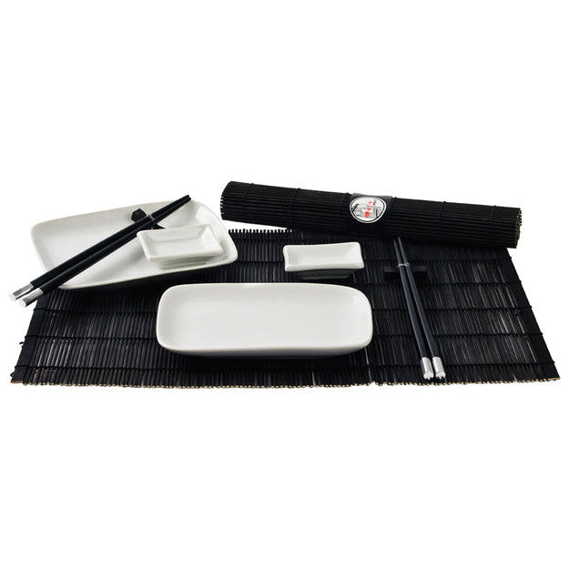 H&S Sushi Tischgeschirrset (Schwarz)