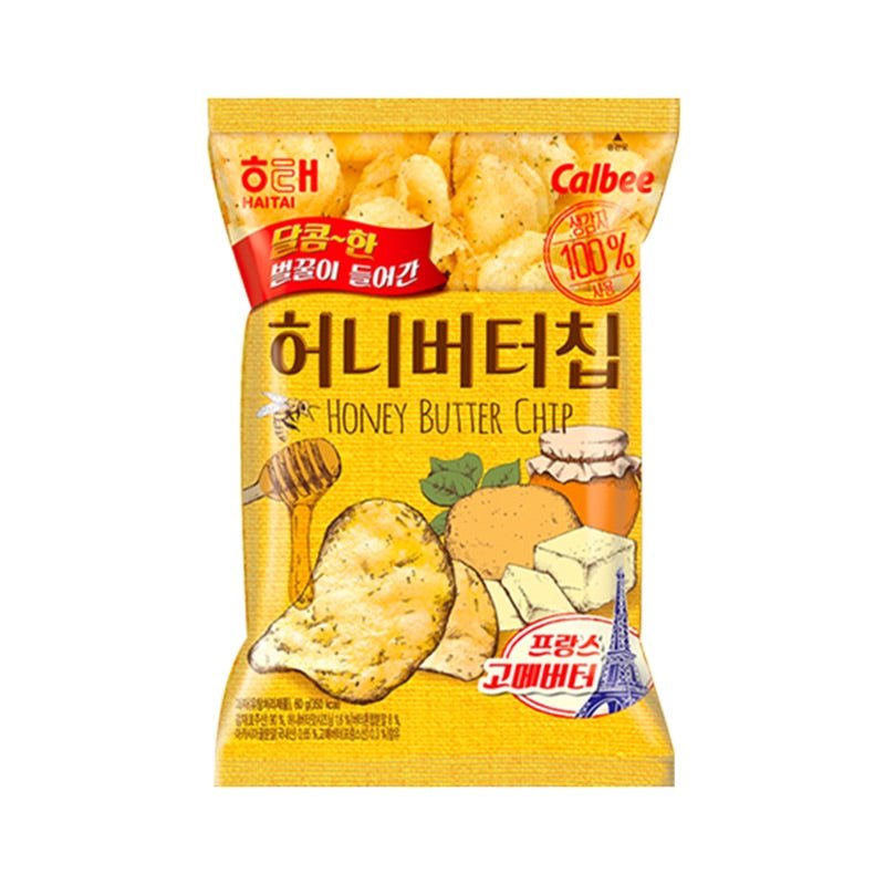 HAITAI Honig-Butter-Chips 60g