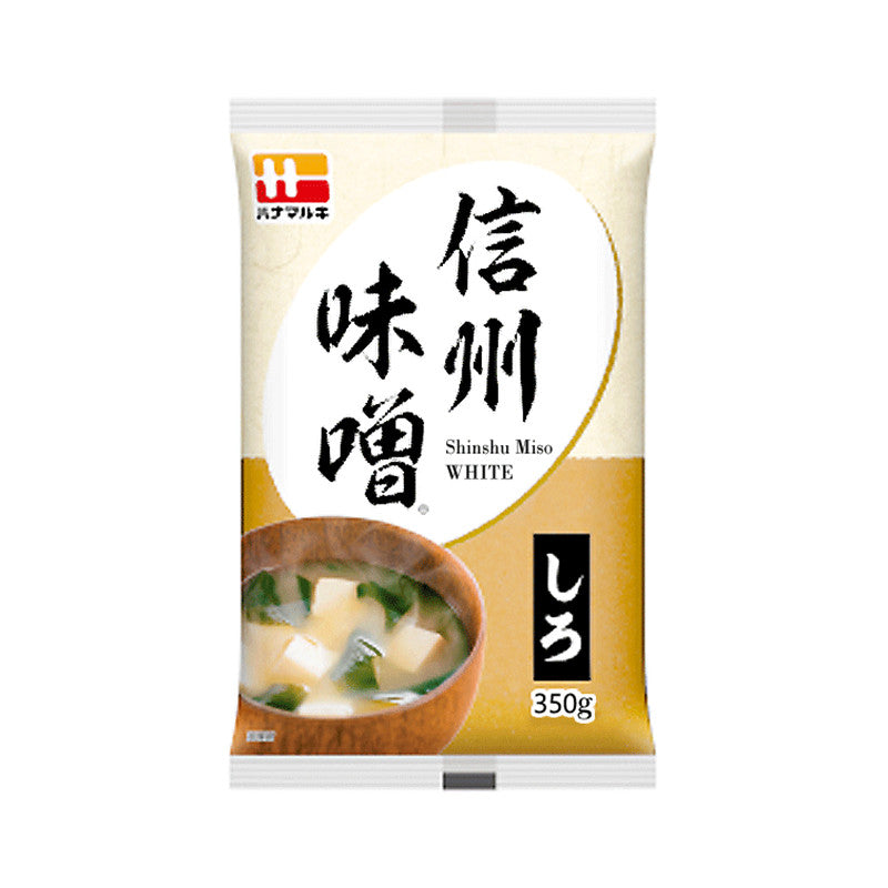Hanamaruki Shinshu Shiro Miso, Sojabohnenpaste (hell) 350g MHD 02.07.2026