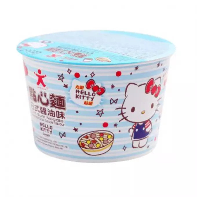 Hello Kitty Instant-Nudeln mit japanischer Sojasauce 33g
