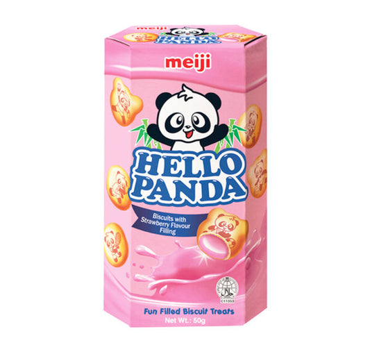MEIJI HELLO PANDA Hello Panda Kekse Erdbeerfüllung 50g