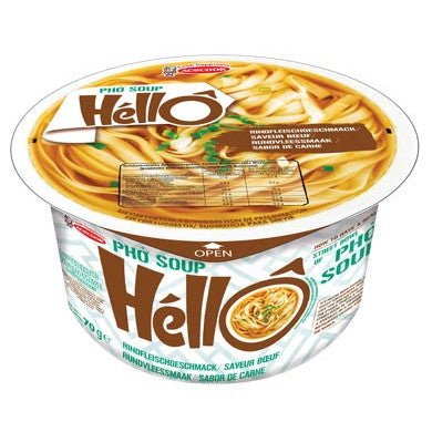 HELLO PHO Instantreisnudeln, Rind 70g