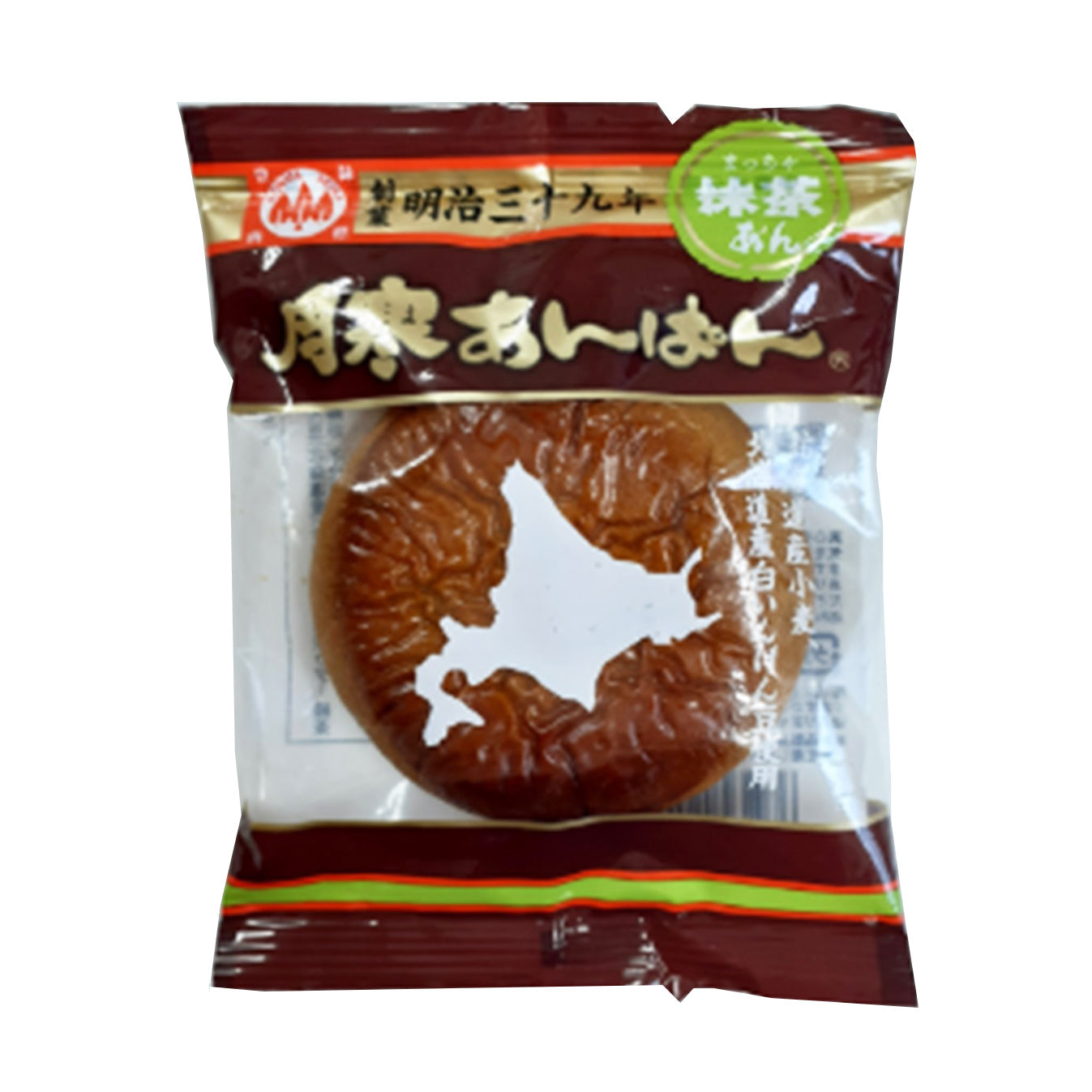 Honma Brot mit Matcha & Bohnenpaste 63g