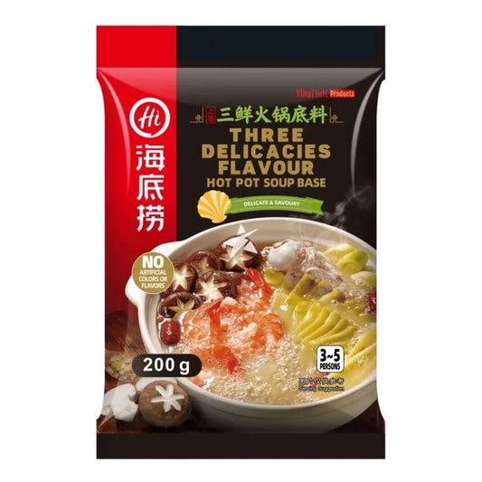 HAIDILAO Hot Pot Würze Drei Köstlichkeiten 200g