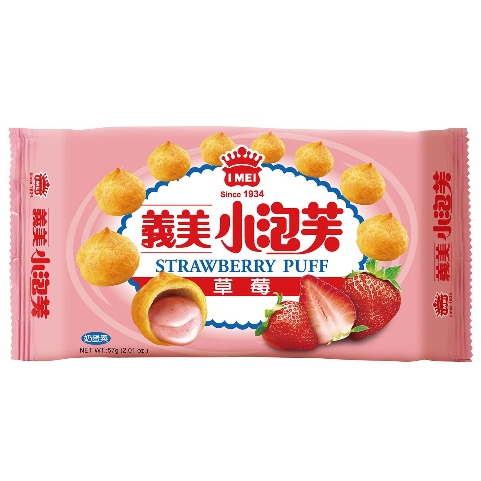 I MEI Erdbeerpuff 57g
