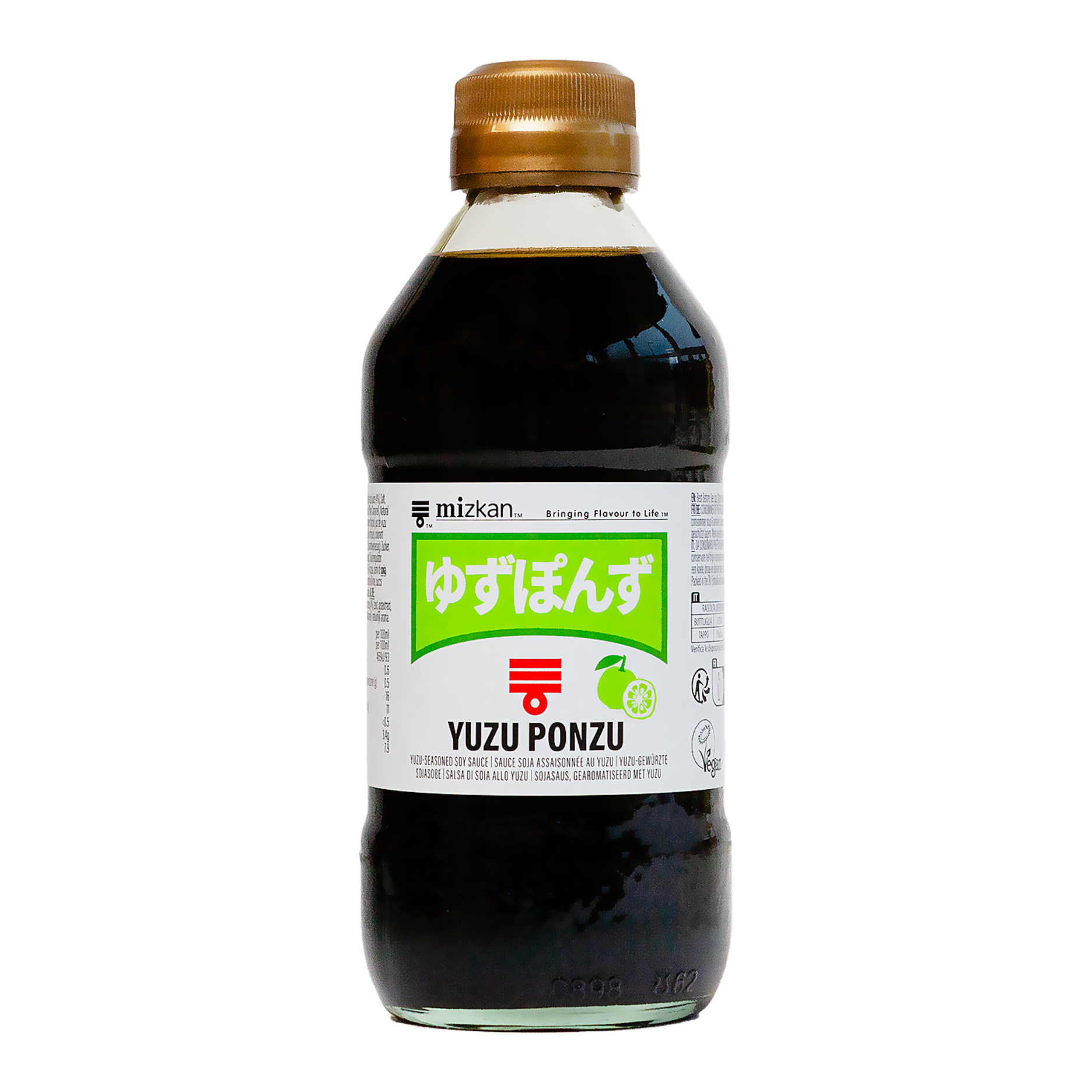 MIZKAN Yuzu Ponzu 275ml Sojasoße mit Saft aus Zitrusfrüchten