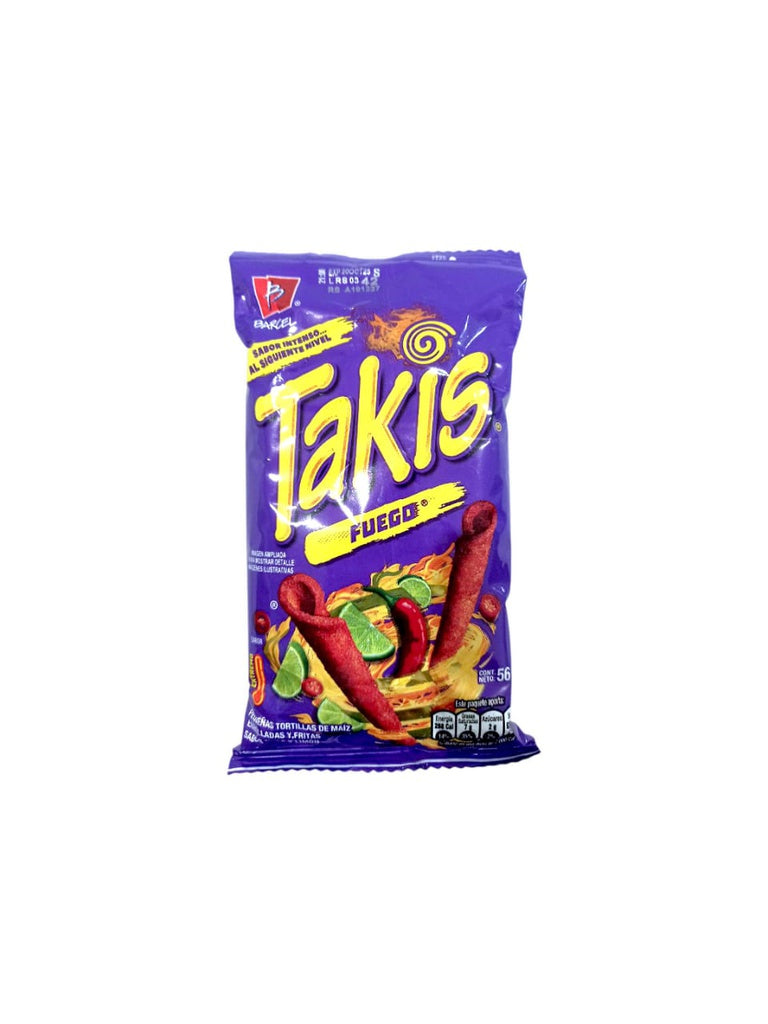 TAKIS Mais Chips Fuego 56g