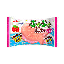 MEITO Puku Puku Waffel Tai Erdbeere 16g