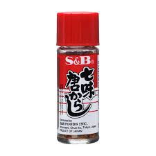 S&B Würzpulver mit Chili, (Shichimi Togarashi) 15g