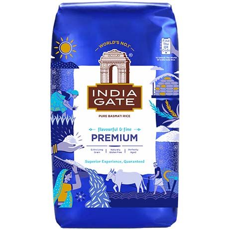 INDIA GATE Basmatireis Premium 1kg
