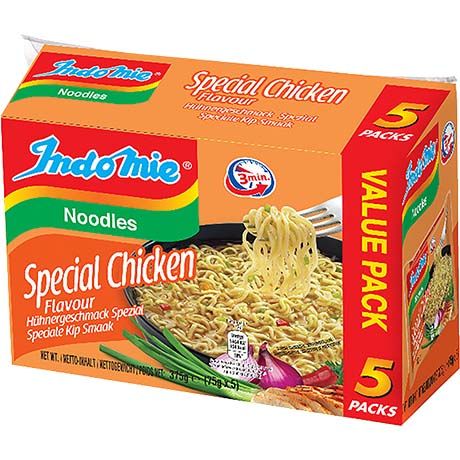 INDOMIE Instantnudeln Huhn Spezial 5er-Pack 375g