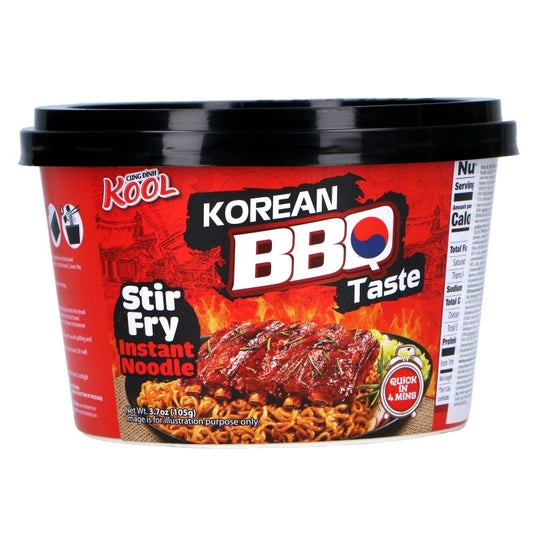 CUNG DINH KOOL Instant gebratene Nudeln, BBQ Geschmack 80g