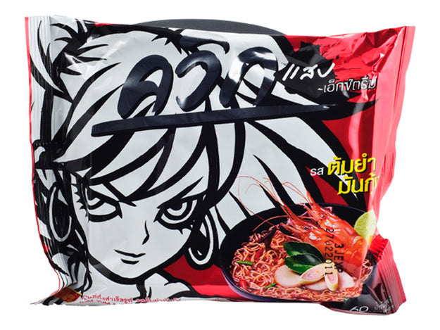 WAI WAI Instant Nudeln Chilipaste Tom Yum 60g