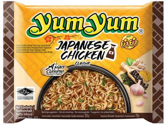 YUM YUM Instant Nudeln Japanisches Huhn Shoyu 60g