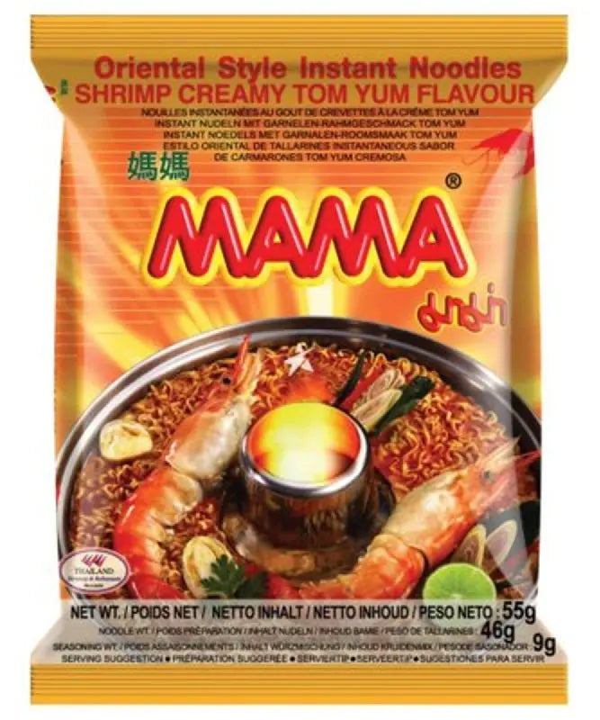 MAMA Instantnudeln Garnelen Tom Yum 55g