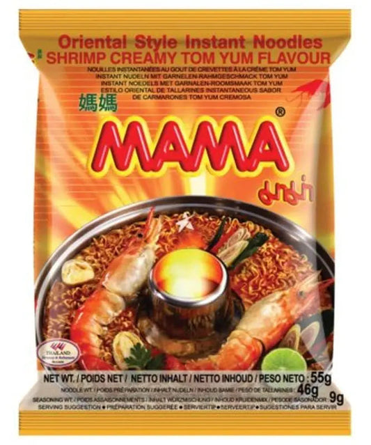 MAMA Instantnudeln Garnelen Tom Yum 55g