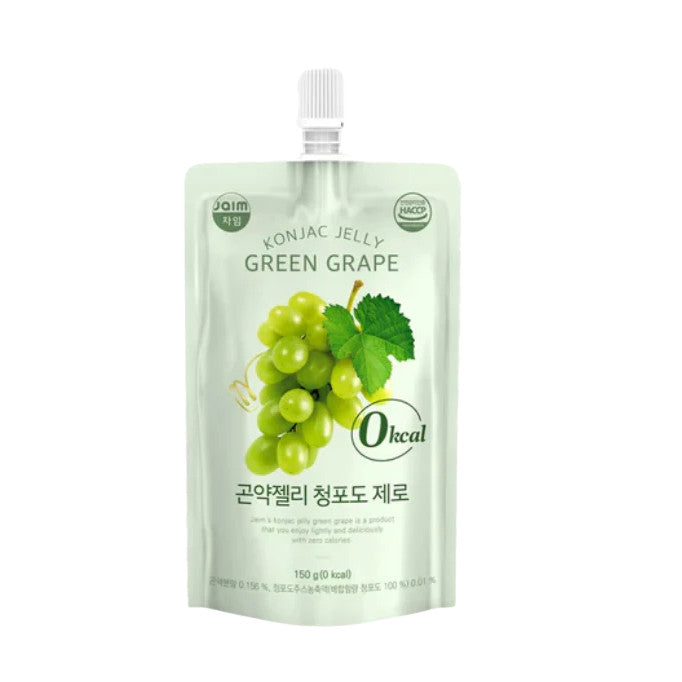 JAIM Konjak-Gelee mit grüner Traubengeschmack 150g