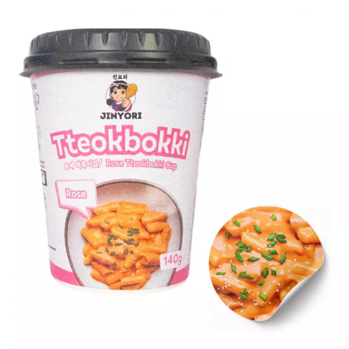 JINYORI Rose Tteokbokki,140g