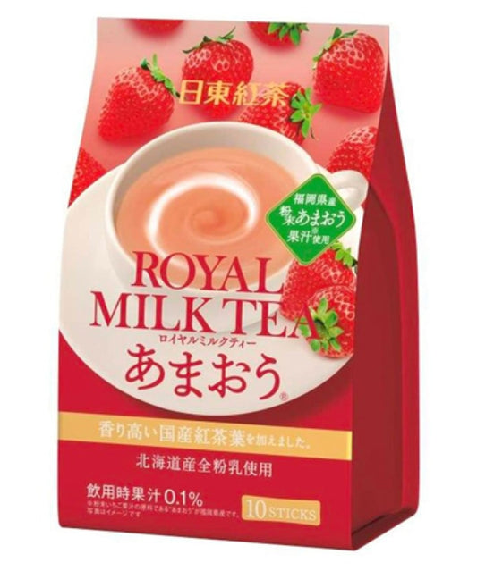 JP NITO Royal Milk Tea Strawberry 140g - Panda-Panda Asia Shop by JEN