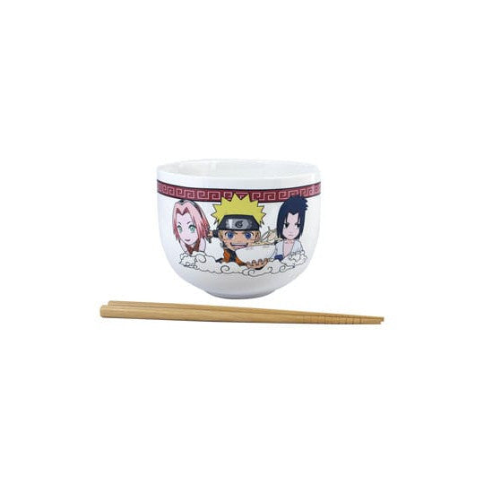 Just Funky Naruto Shippuden Ramen-Schüssel mit Stäbchen Team Seven 414 ml