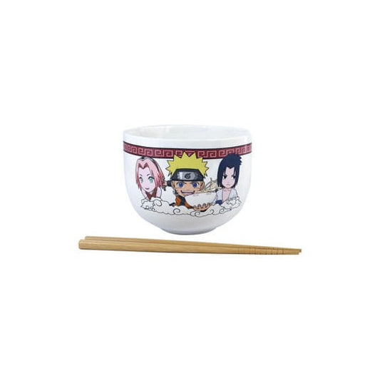 Just Funky Naruto Shippuden Ramen-Schüssel mit Stäbchen Team Seven 414 ml