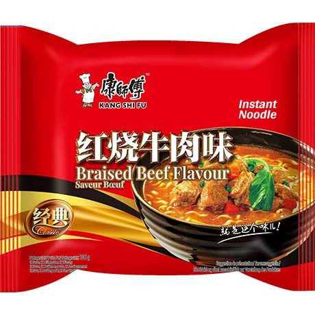 KANG SHI FU Instantnudeln Geschmortes Rindfleisch 106g