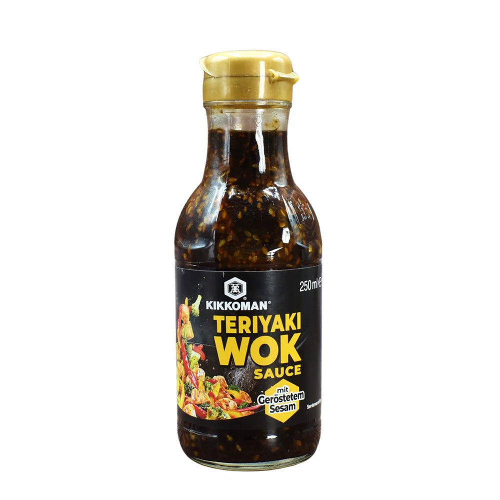 KIKKOMAN Teriyaki Soße mit geröstetem Sesam 250ml