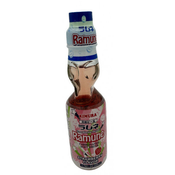 KIMURA GANSO RAMUNE STRAWBERRY 200ml